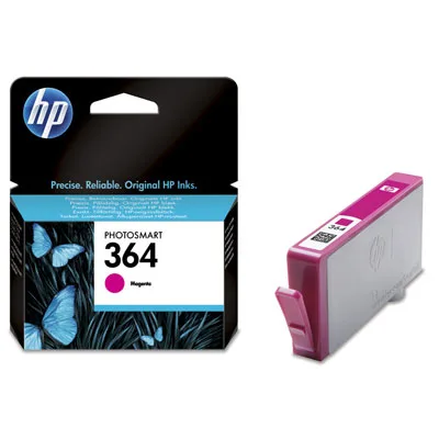 Tinteiro HP 364 Original Magenta (CB319EE)