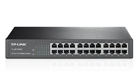 TP-Link Switch de 24 portas 10/100Mbps TL-SF1024D