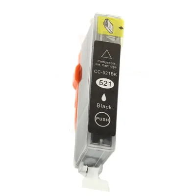 Tinteiro Canon Compatível CLI-521BK preto