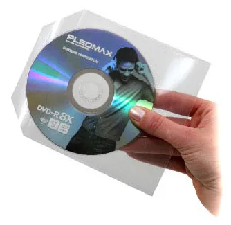 Bolsas Plastico Mediarange para CD/DVD individuais - Pack 50