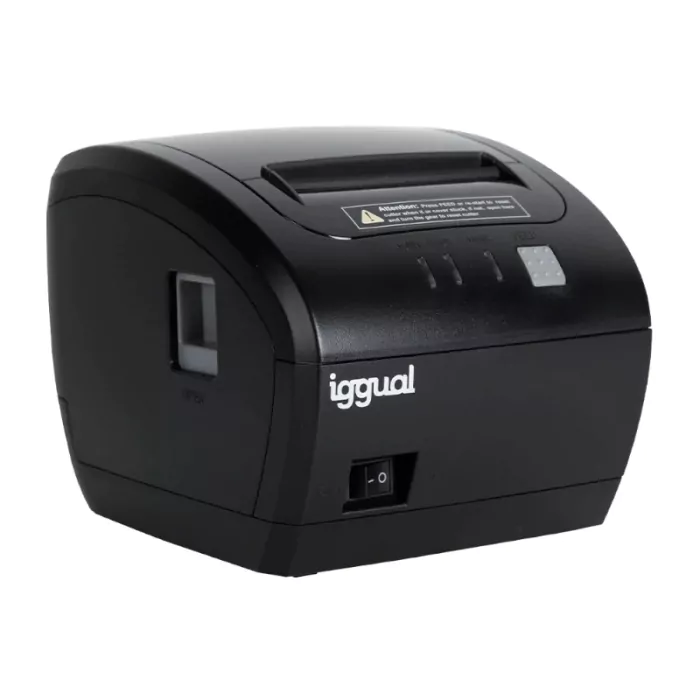 Impressora Térmica Iggual TP EASY 80 USB+RJ11 WiFi Preta