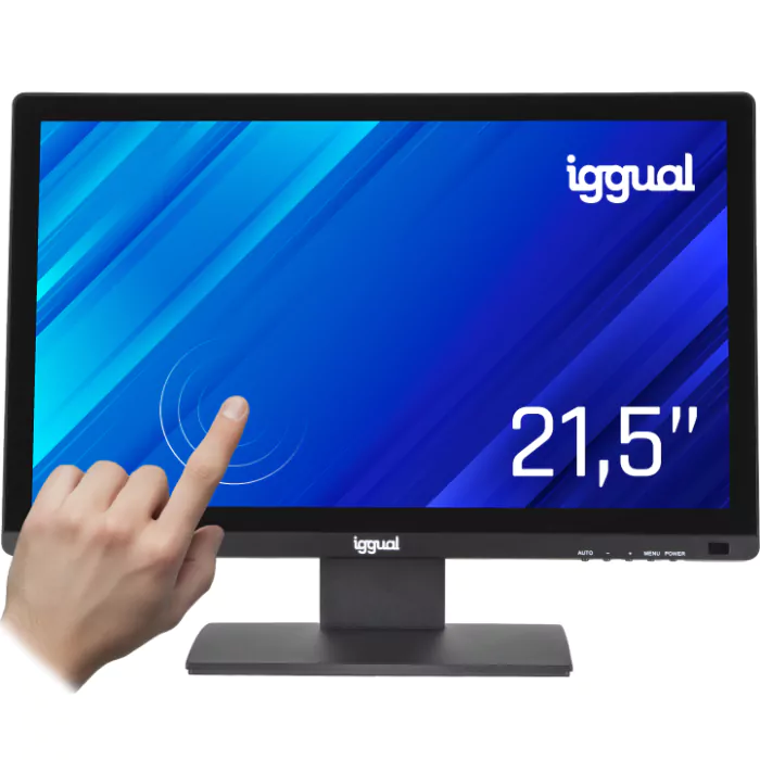 Monitor Táctil 21.5" Capacitivo 16:9 FHD Iggual
