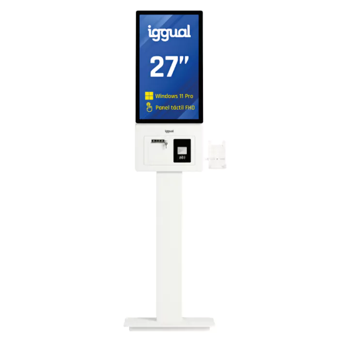 Quiosque Digital Interactivo FHD ORCHID 27" Iggual Windows 11 Pro
