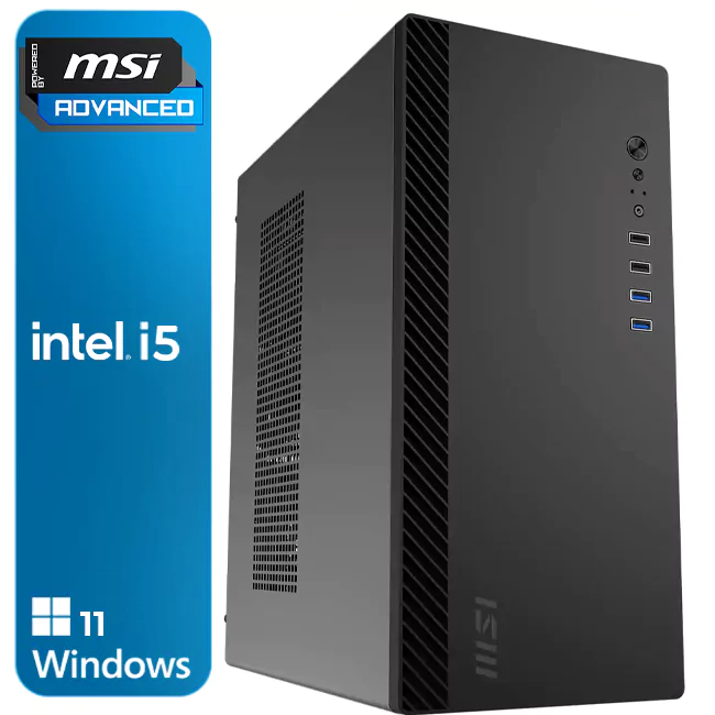 PC Office Intel i5-14400, 16GB, 512GB, Windows 11 Pro