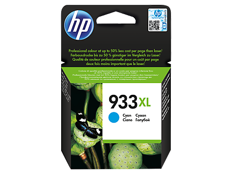 Tinteiro HP 933XL Azul Original (CN054AE)