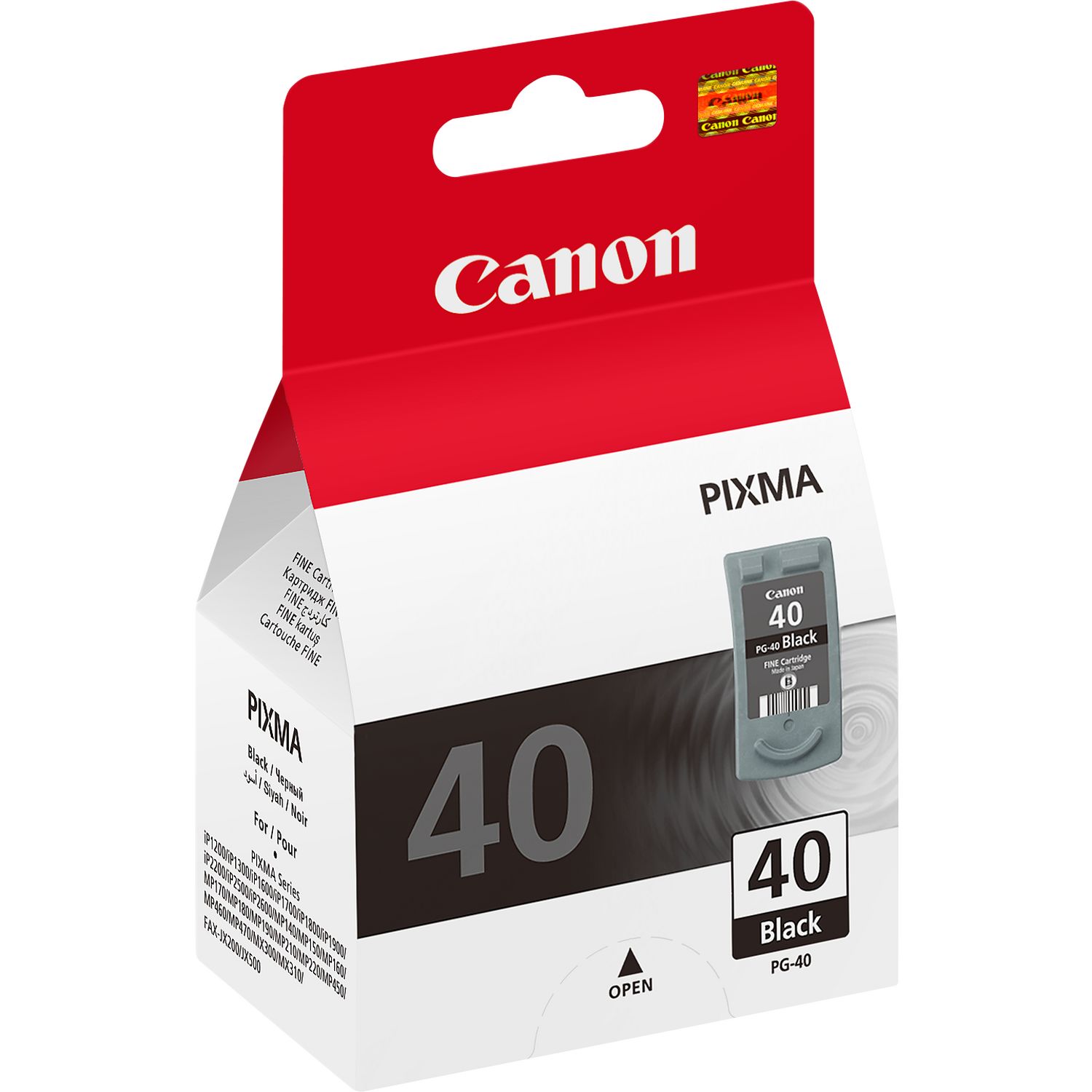 Tinteiro Canon PG-40 Preto Original (0615B001)