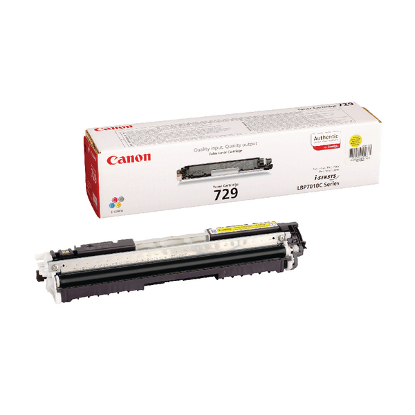Toner Canon Original 729 Amarelo (4367B002)