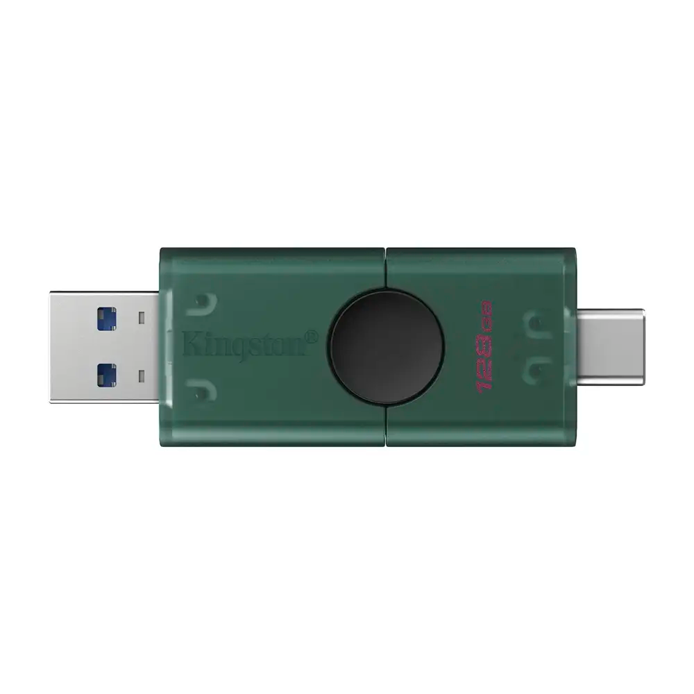 Pendrive 256GB Kingston DataTraveler Duo USB Tipo-C e USB 3.2