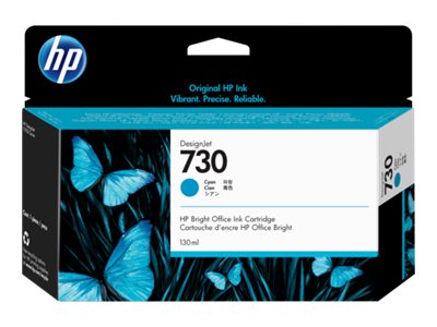 Tinteiro HP 730 Azul Original (P2V62A)