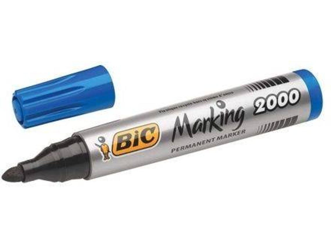 Marcador Permanente BIC Marking 2000 Ecolutions 1.70mm Azul