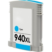 Tinteiro HP 940XL Azul Compatível (C4907AE)