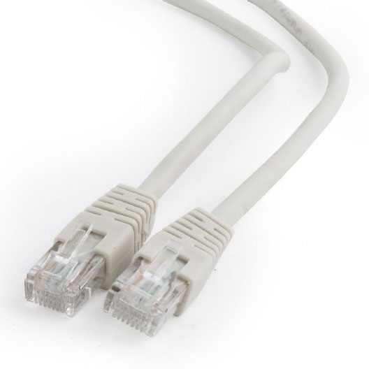 Cabo Rede 1 metro RJ45 cat5E Gembird Cablexpert Cinza