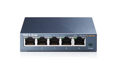 Switch TP-Link Gigabit Desktop 5 Portas TL-SG105