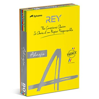 Papel Copia Adagio A4 80gr Sortido cor Intenso (Resma 500 folhas)