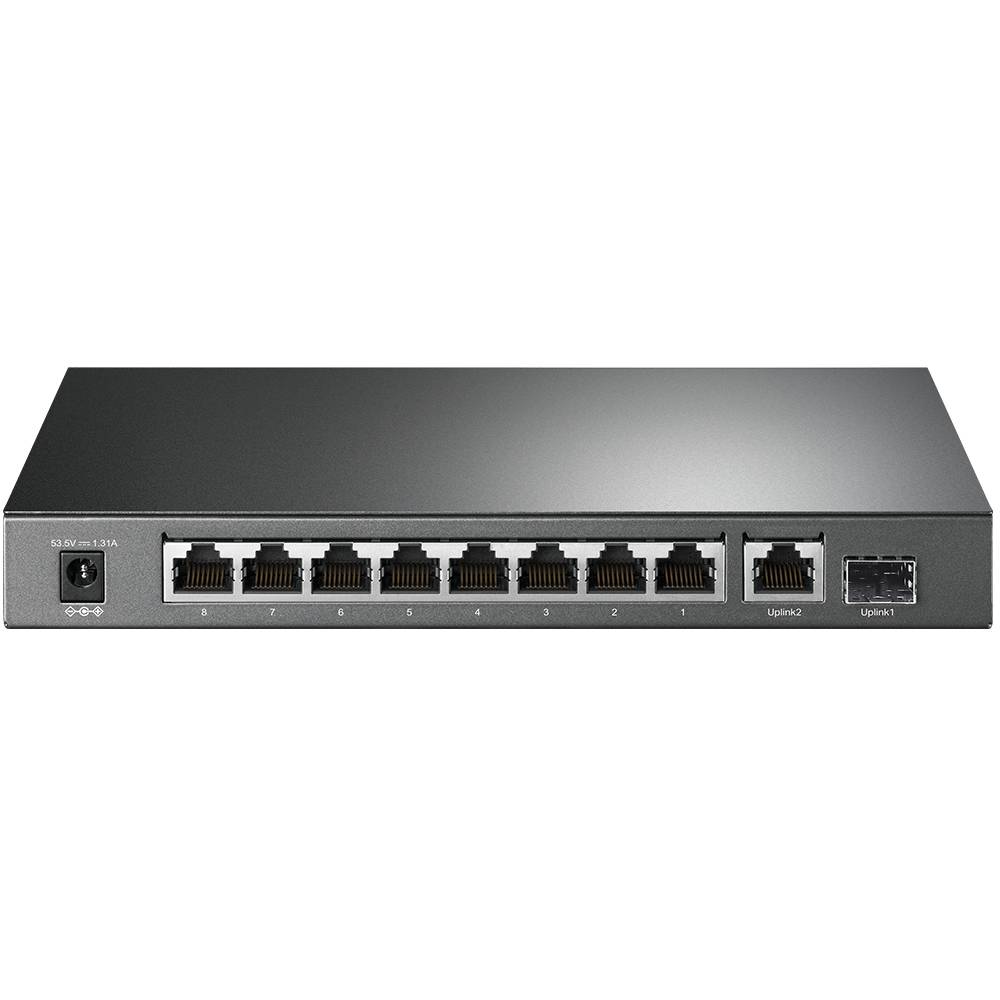 Switch Mesa Gigabit 10 Portas com 8 Portas PoE+ TP-Link TL-SG1210P