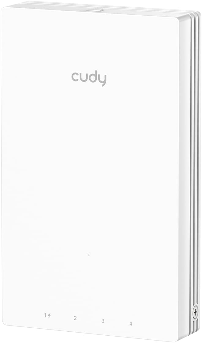 Ponto de Acesso Cudy AP3000 Wall Dual Band WiFi 6 PoE Gigabit AX3000