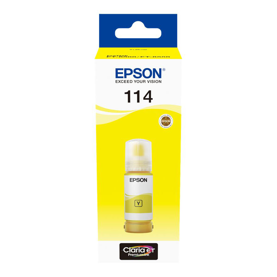 Recarga de Tinta 114 Original Epson Amarelo (C13T07B440)