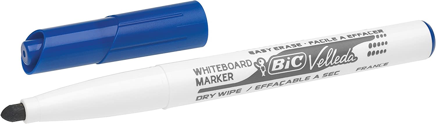 Marcador Quadro Branco BIC Velleda Azul - 4.5 mm