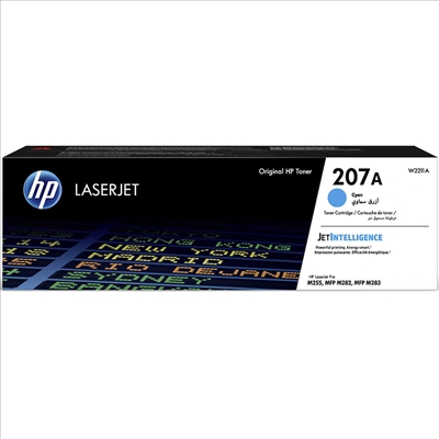 Toner HP LaserJet Original 207A  Azul (W2211A)