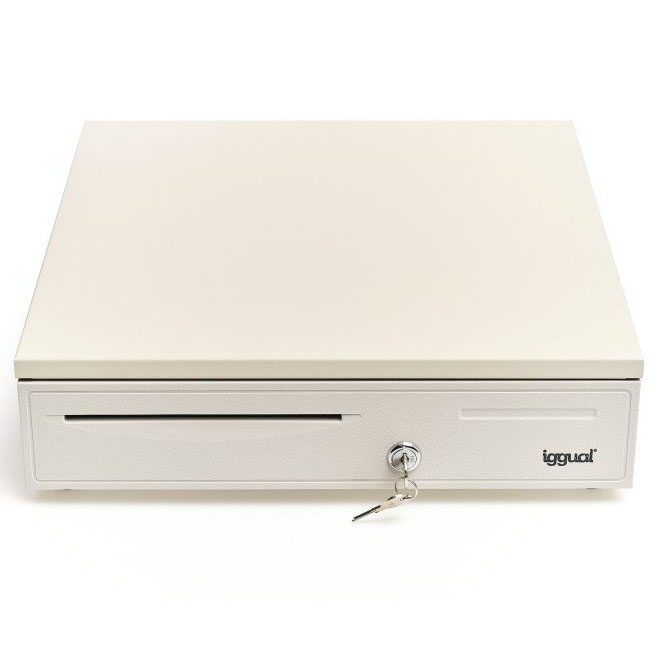 Gaveta de Dinheiro Iggual Iron-50W 42cm RJ-11 Branca