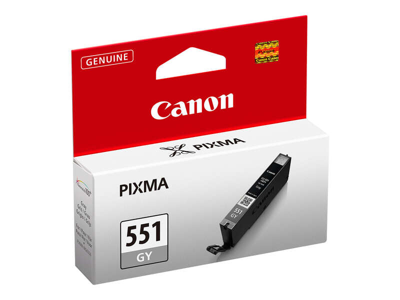 Tinteiro Canon CLI-551 GY Cinza Original (6512B001)
