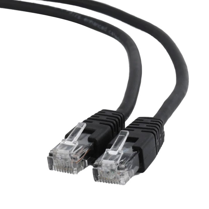 Cabo Rede 0.25 metros RJ45 cat6E UTP Gembird Preto