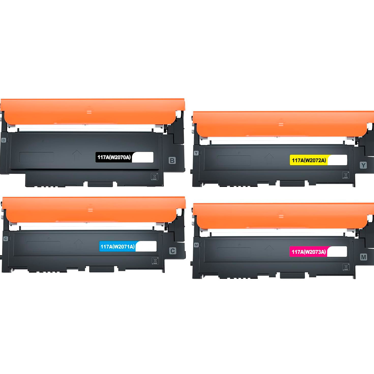 Pack 4 Toners HP 117A Compatíveis