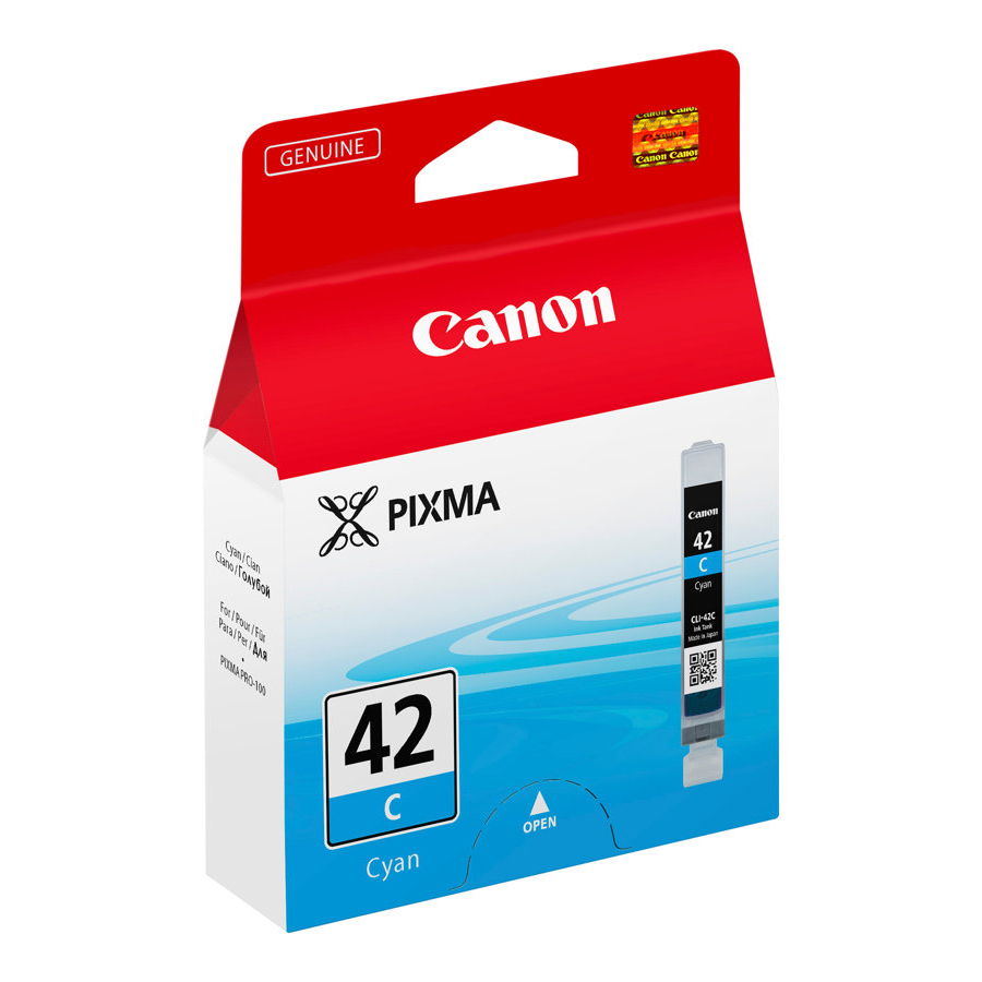 Tinteiro Canon Pixma CLI-42C Azul Original (6385B001)