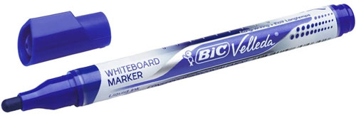 Marcador Quadro Branco BIC Velleda Liquid Ink Medio Azul