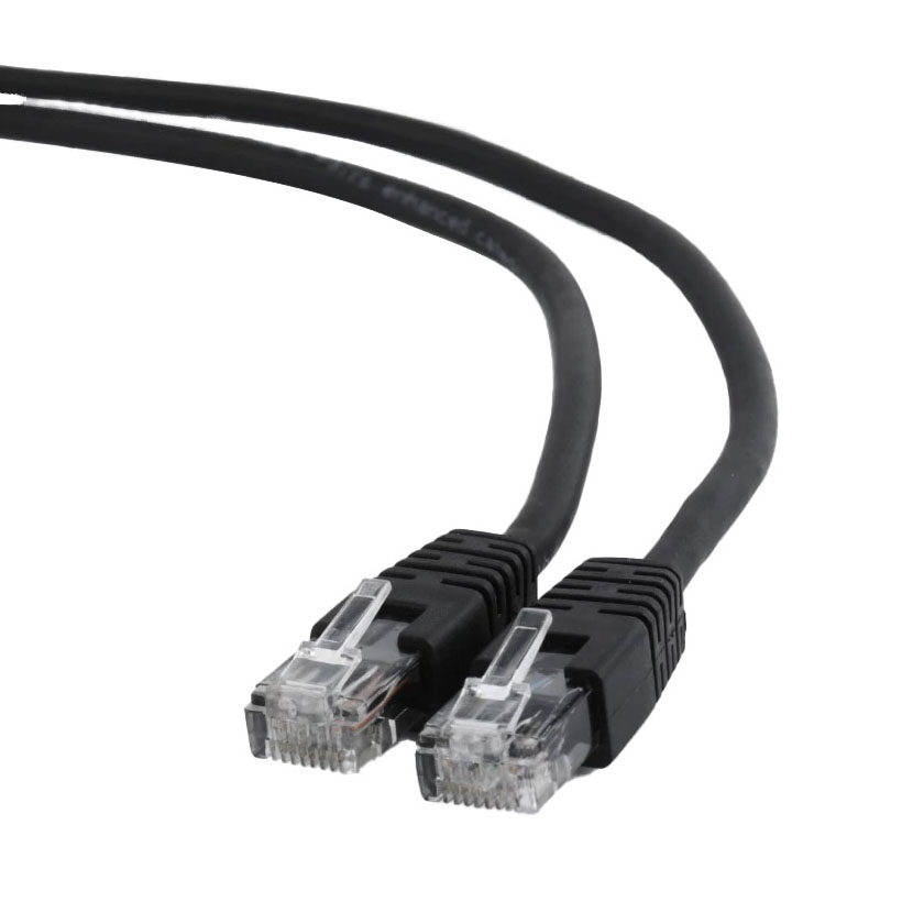 Cabo Rede 1 metros RJ45 cat6E UTP Gembird Preto