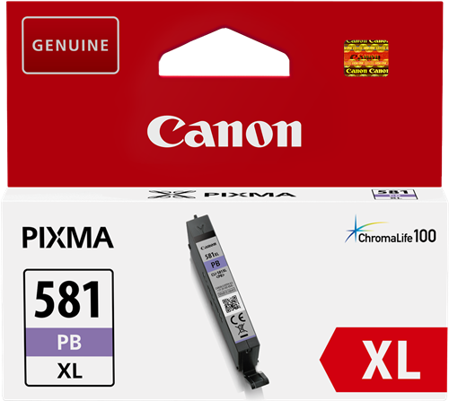 Tinteiro Canon CLI-581PB XL Foto Azul Original (2053C001)
