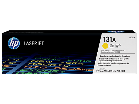 Toner HP LaserJet Original 131A Amarelo (CF212A)