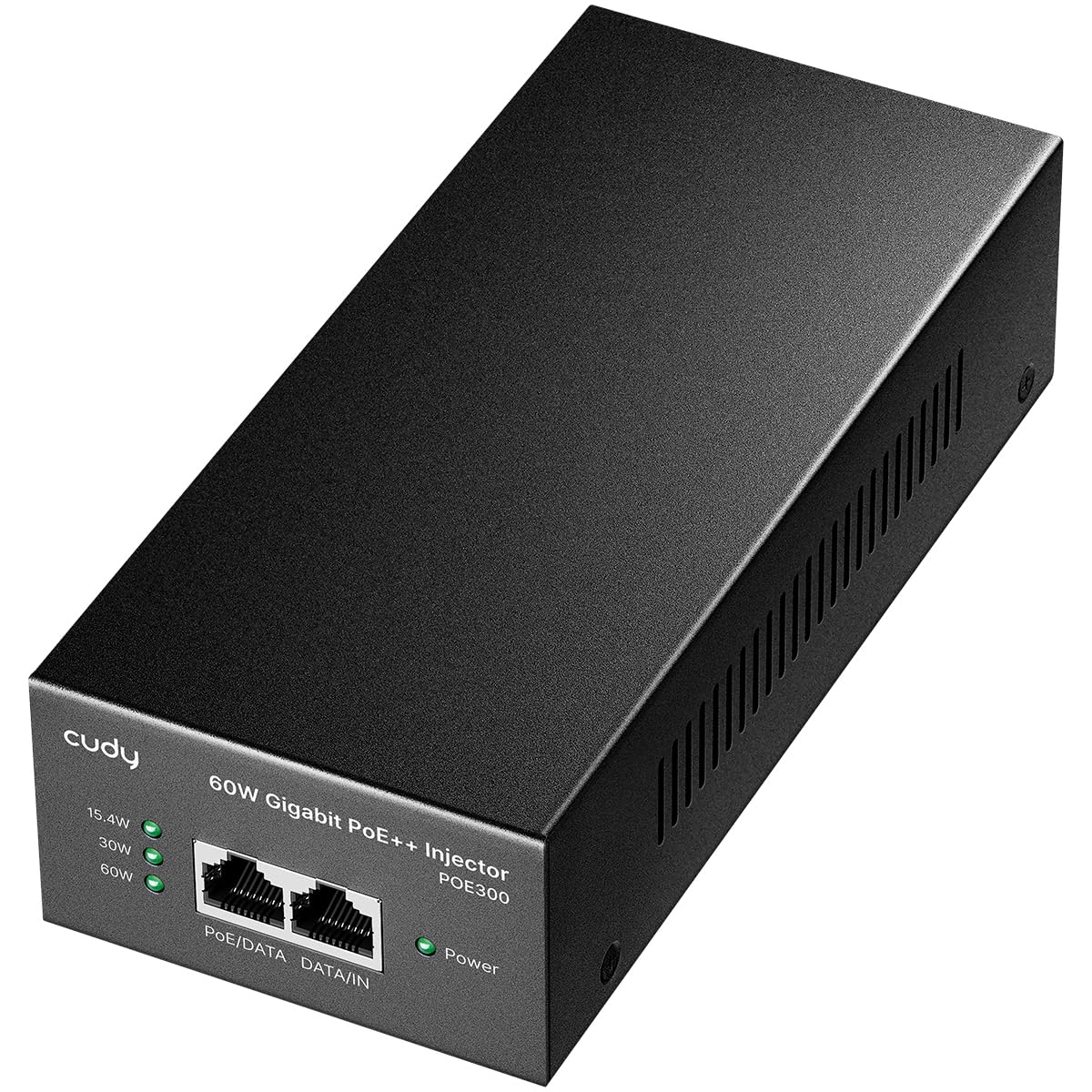 Adaptador Cudy PoE300 Injector 60W Gigabit PoE+/PoE 2 Portas