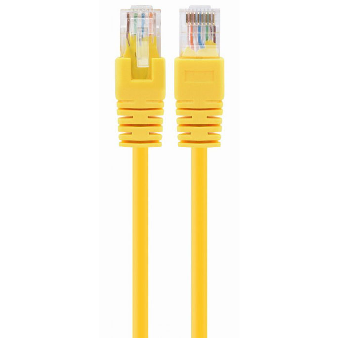 Cabo Rede 1 metro RJ45 cat5E Gembird Cablexpert Amarelo