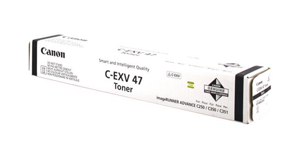 Toner Canon Original C-EXV 47 BK Preto (8516B002)