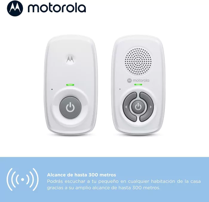 Vigia Bebés Motorola Nursery AM21 Audio - Alcance até 300m
