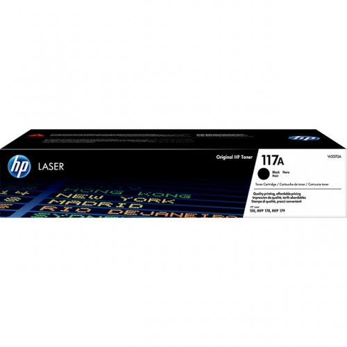 Toner HP LaserJet Original 117A Preto (W2070A)