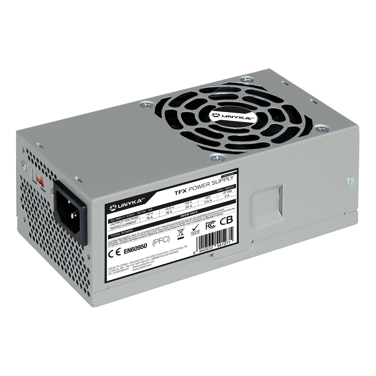 Fonte Unykach TFX 350W 40mm