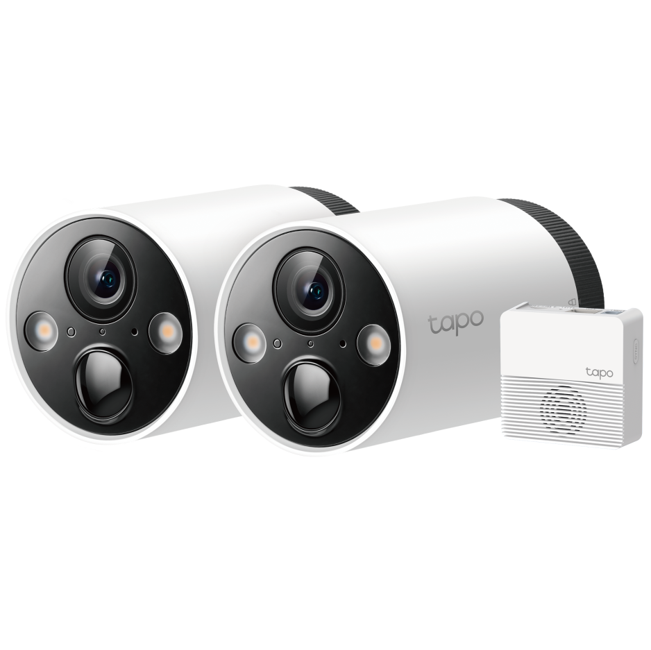 Câmaras TP-Link Tapo C420S2 2K Outdoor IP65 Security Wi-Fi + Hub