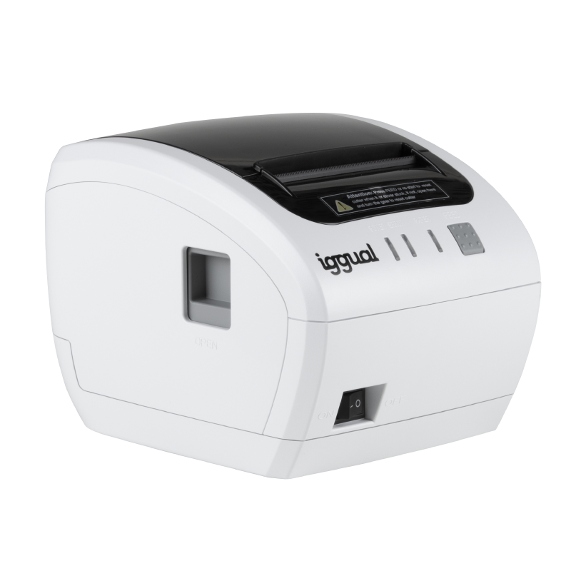 Impressora Térmica Iggual TP EASY 80 USB+RJ11 Branca