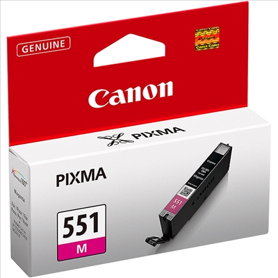 Tinteiro Canon CLI-551 M Magenta Original (6510B001)