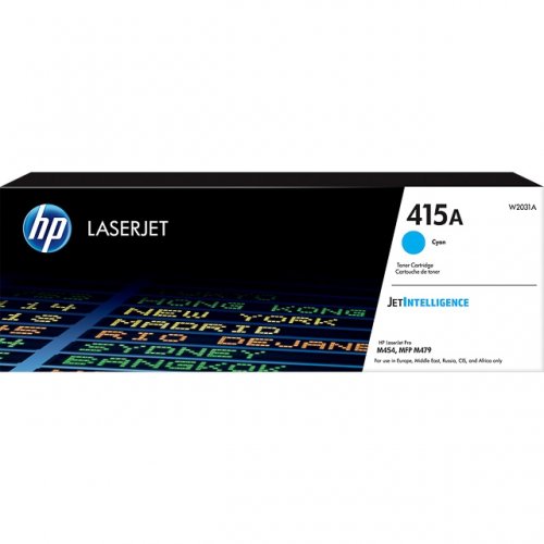 Toner HP LaserJet Original 415A Azul (W2031A)
