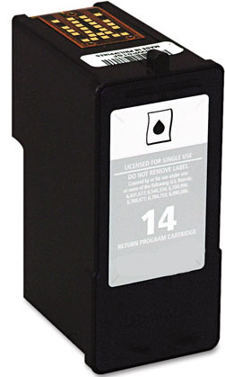 Tinteiro Lexmark Compatível nº 14 Preto (18C2090E)