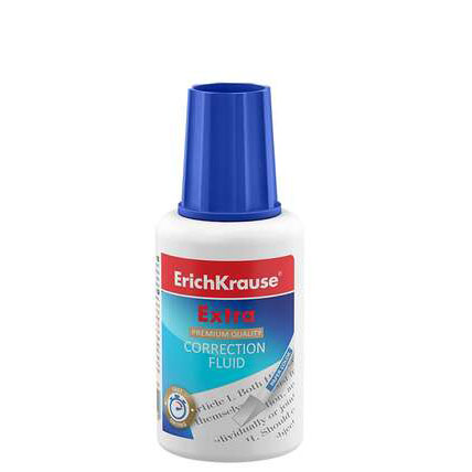 Corrector Liquido Extra com Esponja Erichkrause