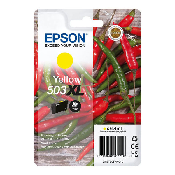 Tinteiro Epson 503 XL Amarelo Original (C13T09R44010)