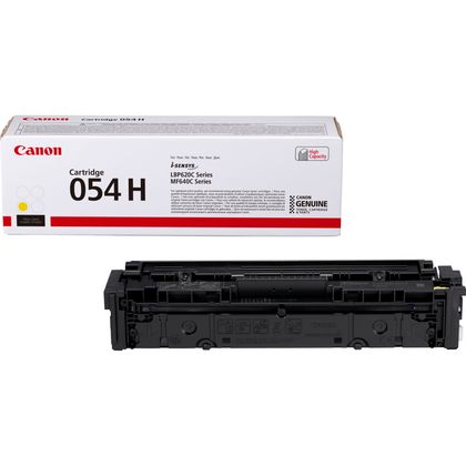 Toner Canon Original 054H Amarelo (3025C002)