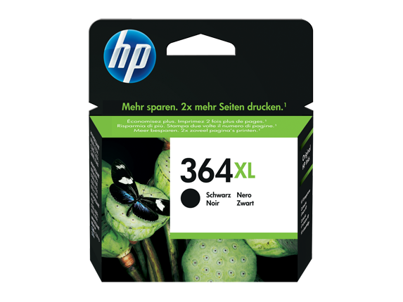 Tinteiro HP 364 XL Original Preto (CN684EE)
