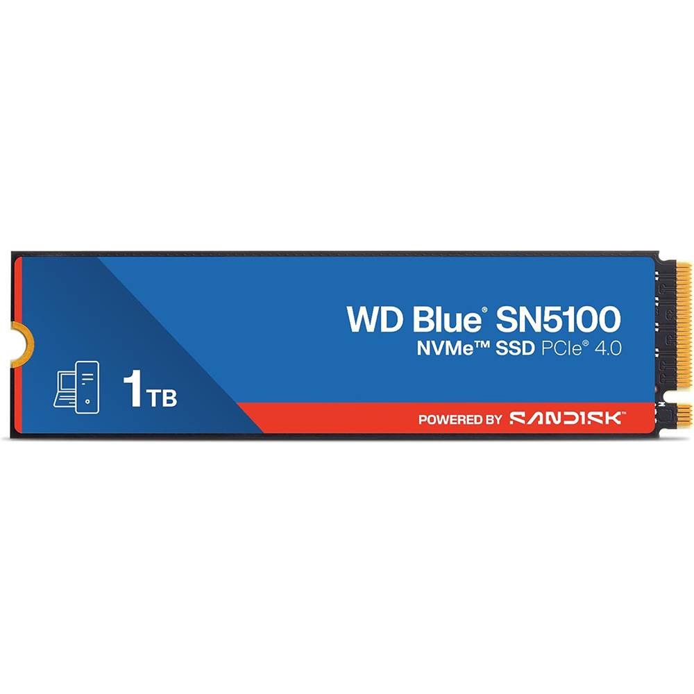 Disco SSD M.2 Western Digital WD Blue SN5100 1TB PCI Express 4.0 NVMe Gen4 3D NAND