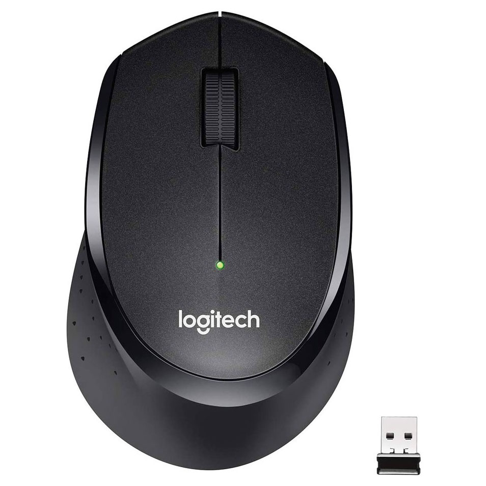 Rato Logitech Silent Plus S/ Fios B330 Preto