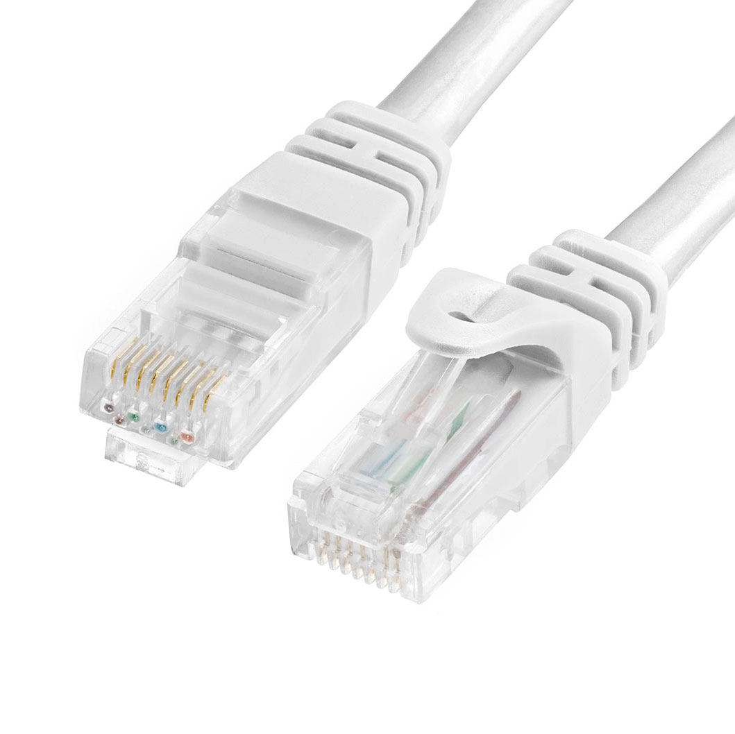 Cabo Rede 0.25 metros RJ45 cat6E UTP Gembird Branco